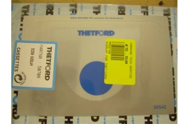 Thetford SC250 Overlay sticker