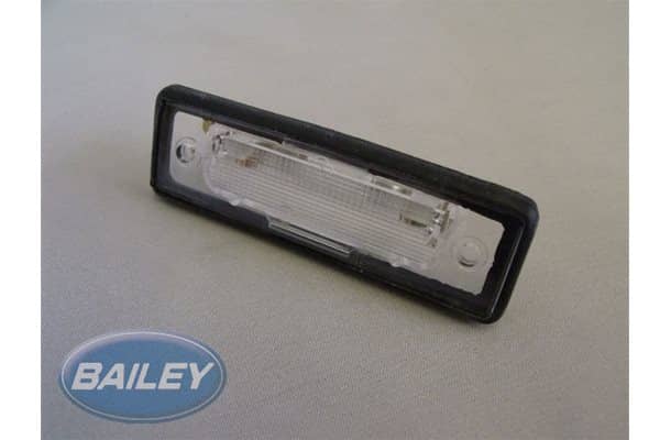 Bailey number plate light