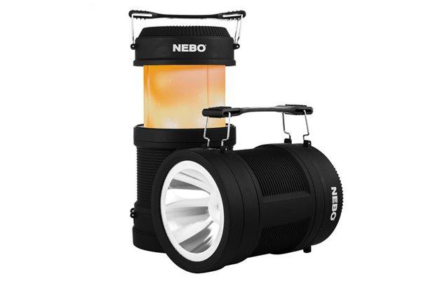 NEBO Big Poppy Rechargeable Camping Lantern and Flashlight with Powerbank