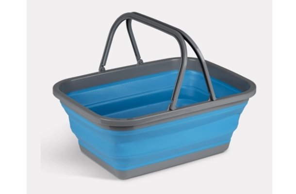 Kampa Collapsible large blue washing bowl