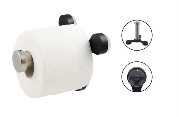Toilet Roll Holder with suction base