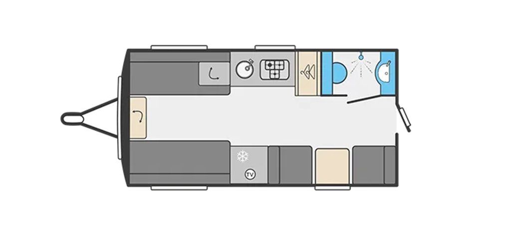 Floorplan of the Swift Basecamp 4 2023
