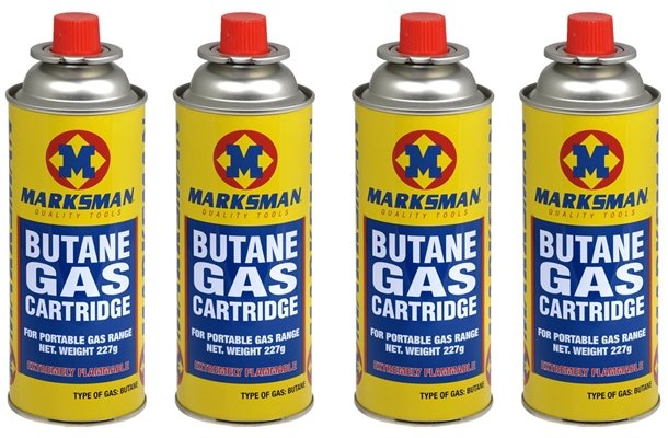 Butane gas cartridge