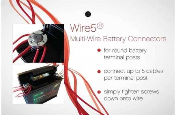 Wire5 Multi-Wire Battery Connectors