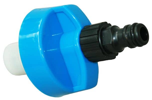 Portland water filler cap with hose attachment
