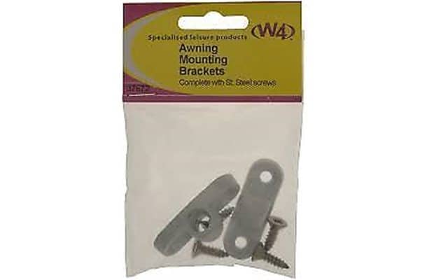 Awning Pole Mounting Brackets with screws