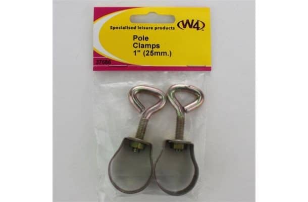 Awning pole clamp 25mm