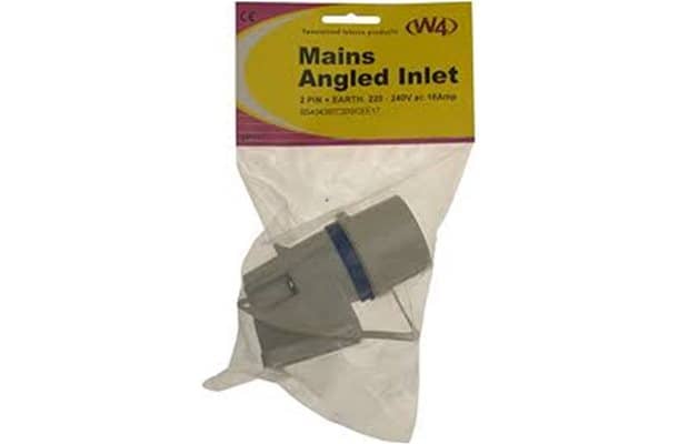 Mains Angled Inlet