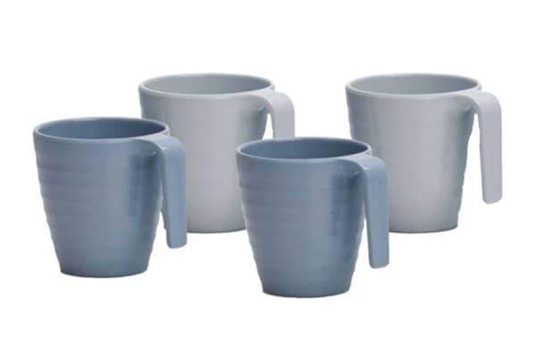 Flamefield 4Pk Mugs Shades of Blue