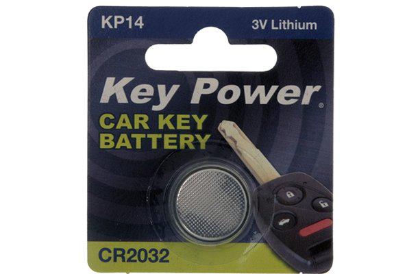 CR2032-KP Car Key Fob Lithium Battery 3 V
