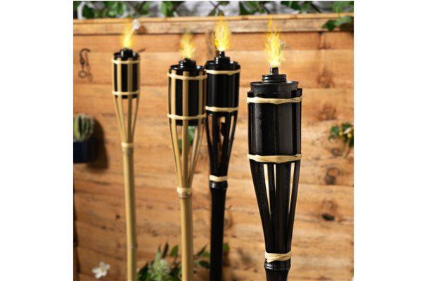 Bamboo Garden Tiki Torch