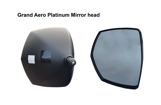 Milenco Grand Aero Platinum Mirror Head