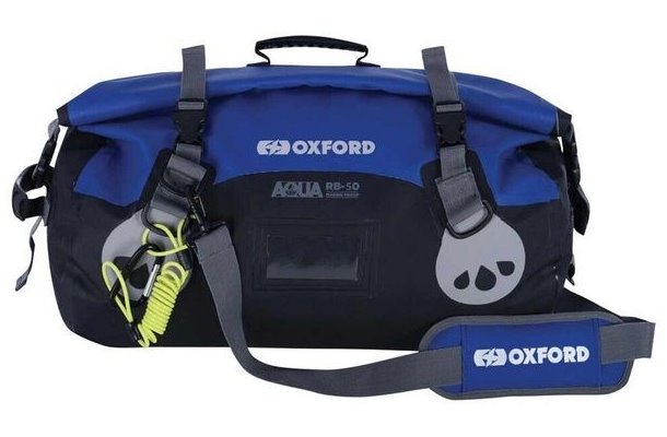 Oxford aqua RB-50 roll bag black/blue