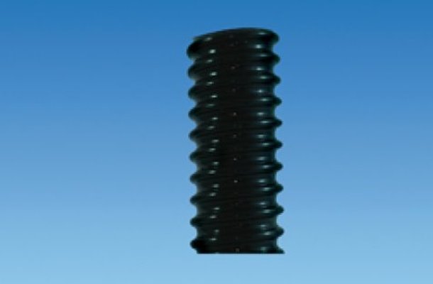 Black 40mm id spiral convuluted hose