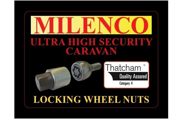 Milenco Locking wheel nuts