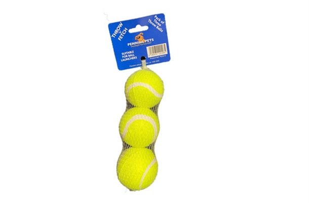 Pets Tennis Ball (3Pk)