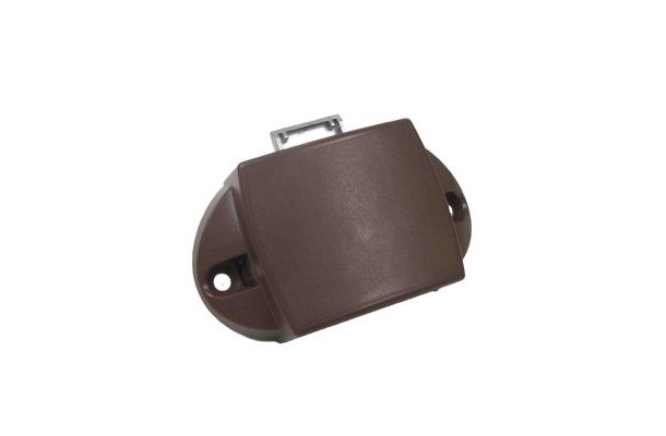 Push Button Lock Brown 1 Side Opening