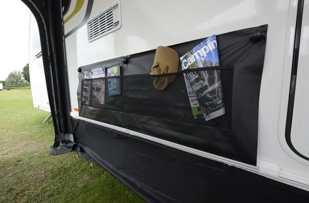 Kampa Double Wheel Arch Cover With Limpet System - Grey