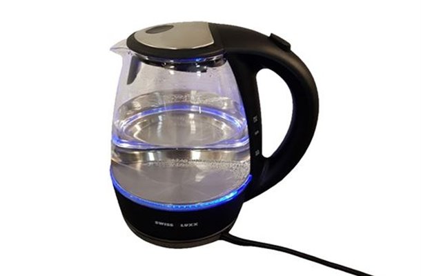 Swiss luxx clear kettle