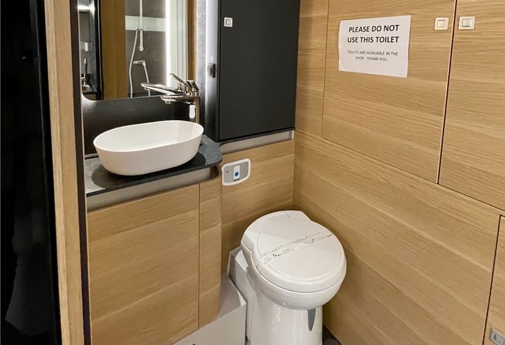 Bathroom Adria Matrix Plus 600 DT | Adria Motorhomes For Sale in East Sussex | Caravan Tech