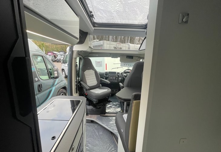 Rear Of Van Looking To Front Of Twin Supreme 600 SPB | Caravan Tech