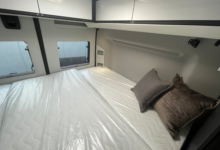 Bed Area Of Twin Supreme 600 SPB | Caravan Tech