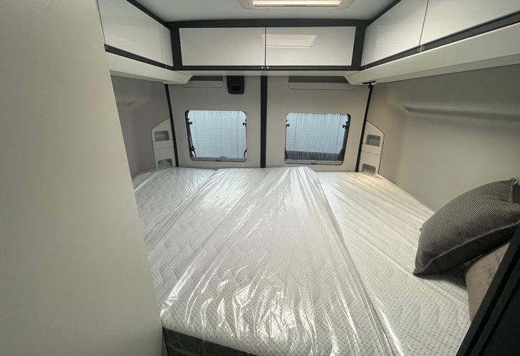 Bed Area Of Twin Supreme 600 SPB | Caravan Tech
