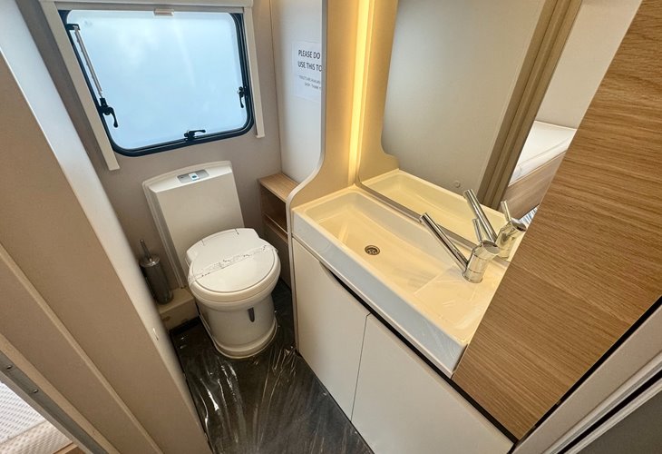 View Of Bathroom In The Adria Adora Seine 2022