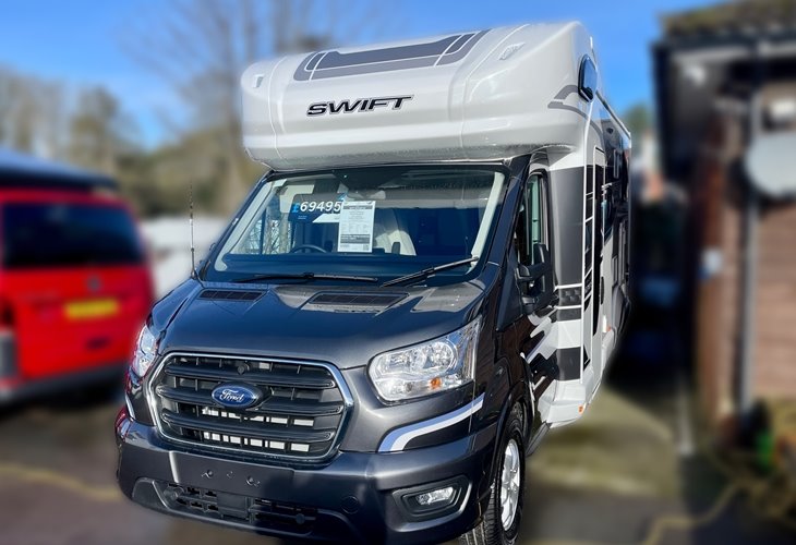 Swift Voyager 485 2024 | New Motorhomes For Sale in East Sussex | Caravan Tech