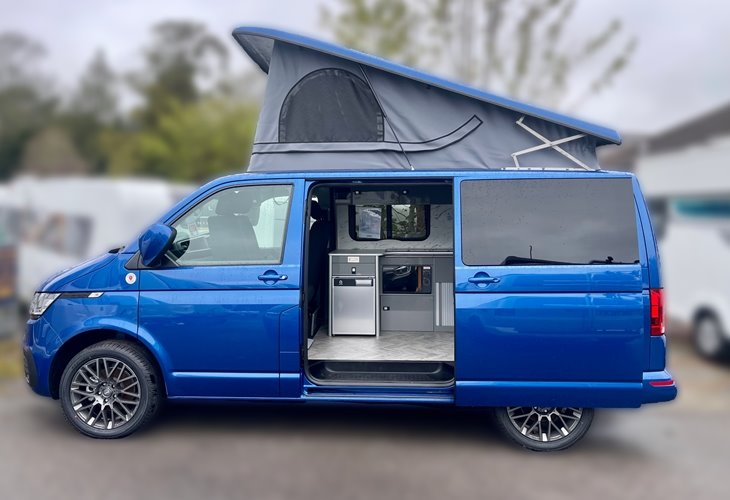 Rebellion Campers Ravenna Blue | Volkswagen | Conversion