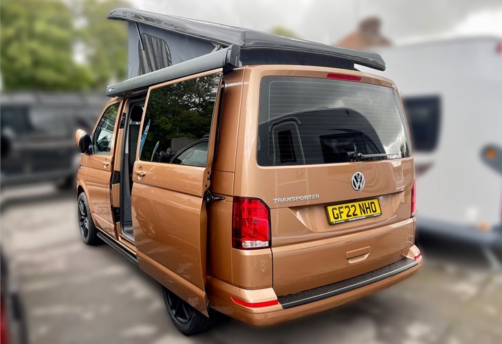 VW Campervan For Sale Copper Bronze Edition | Rebellion Campers | Exterior Rear