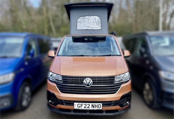 VW Campervan For Sale Copper Bronze Edition | Rebellion Campers | Exterior Front