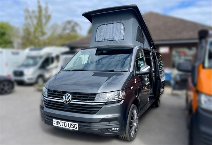 VW Campervan For Sale | Rebellion Campers | Indium Grey Transporter