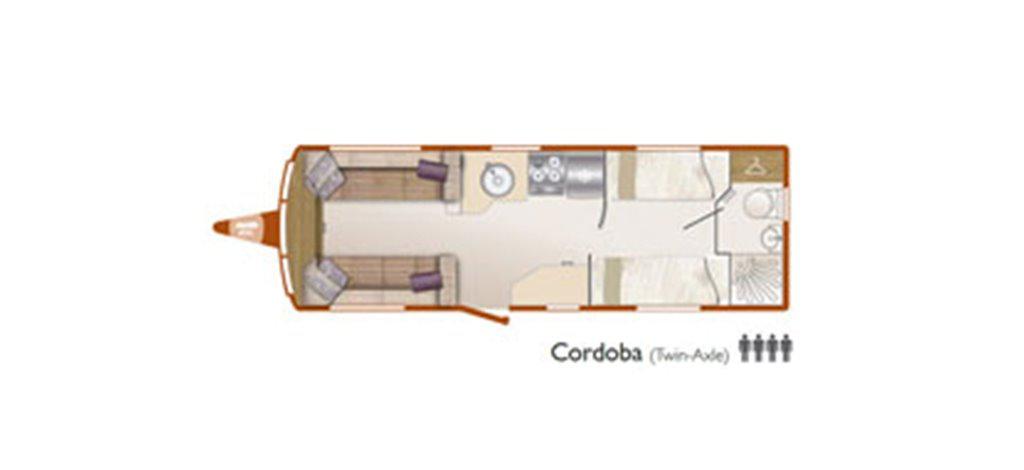 Floorplan of the Bailey Unicorn Cordoba 2014