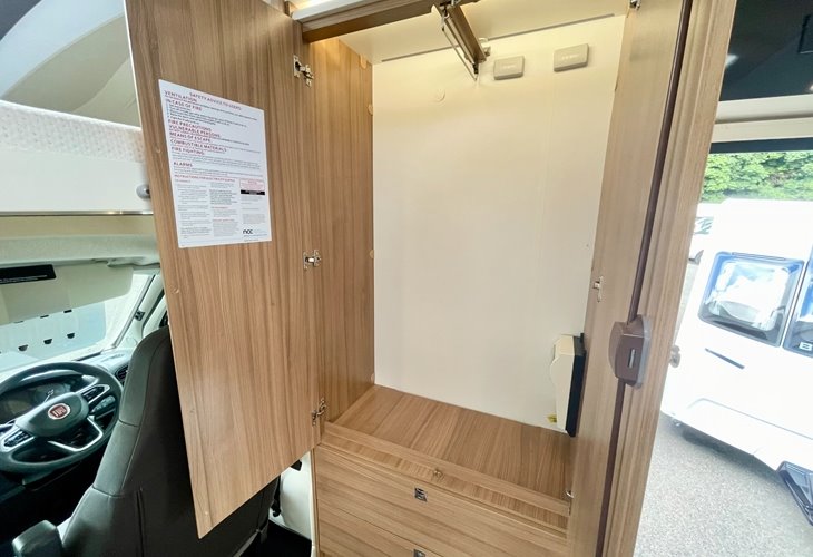 Storage Cupboard In The Adria Coral XL Axess 600 DP 2022 | Used Motorhome